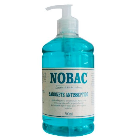 Sabonete Antisséptico 500ml com válvula.