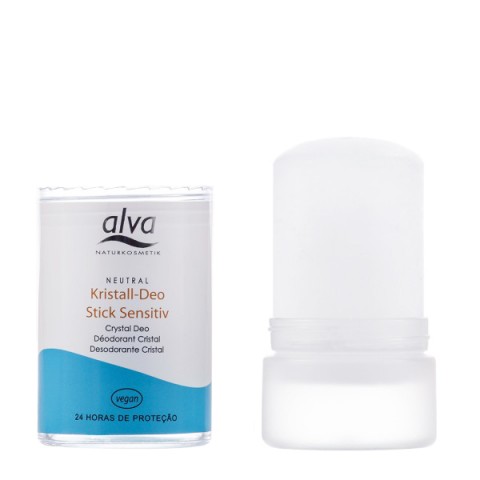 Desodorante Stick Kristall Sensitive Alva 120g